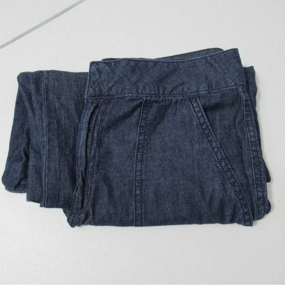 DKNY Chambray Casual Cargo Pants Size 4 - Picture 16 of 16